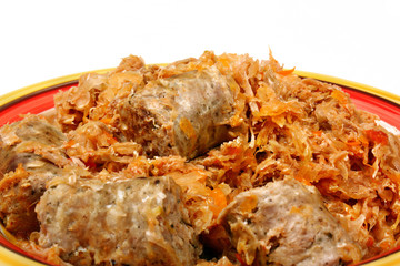 Traditional polish dish bigos