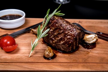 grilled meat 