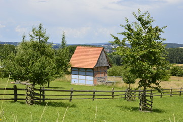 Fototapeta na wymiar Landschaft bei Detmold