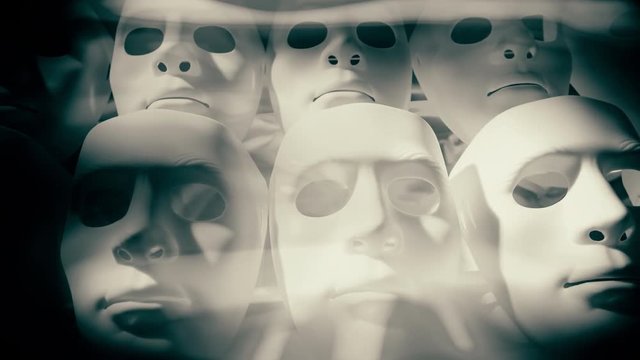Spooky Halloween background concept