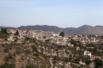 Fototapeta na wymiar Village de Lafkara
