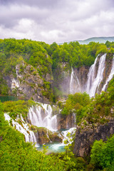 Fototapeta premium The Plitvice Lakes National Park - Plitvice, Croatia, Europe
