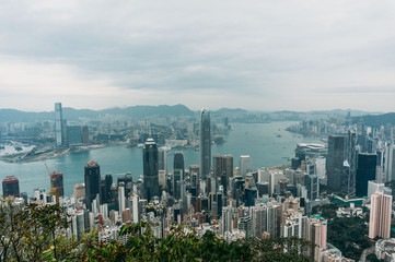 Obraz premium Hong Kong city