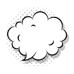 speech bubble message isolated icon