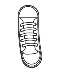 shoes young fashion isolated icon