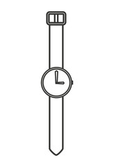 hand watch isolated icon