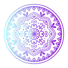 Floral mehendy lower pattern ornament. Vector illustration mehendy pattern asian textile style india tribal ornate. Ethnic ornamental lace vintage mehendy pattern mandala flower abstract textile