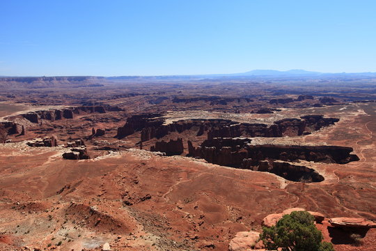 Grand view point overlook, Canyonlands NP 