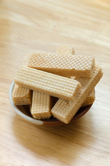 Vanilla Milk Wafer Is Easy Snack for Relaxing Time.