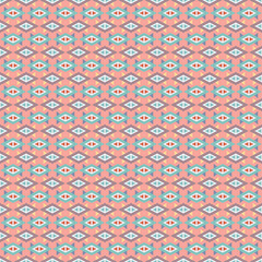 Ethnic boho seamless patterns. Abstract vintage ornament. Vector