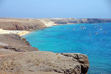 punta del papagayo lanzarote