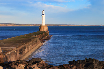 Lighthouse in Aberdeen, Scotland