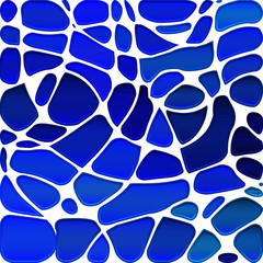 abstract vector stained-glass mosaic background
