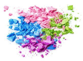Crushed eye shadow