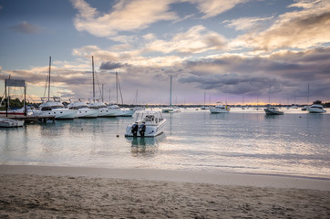 Sunset at Grand Baie, Mauritius