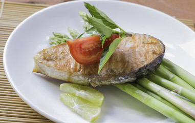 A seafood is fried fish.