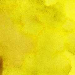 Watercolor background for textures. Abstract watercolor background. yellow. Watercolor texture yellow color with crude brush effects, marble.