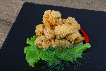 Crispy chicken nuggets