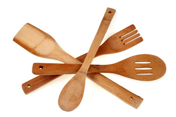 Les couverts en bois