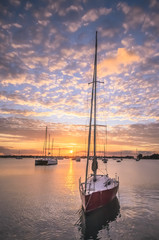 Sunset at Grand Baie, Mauritius