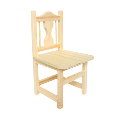 Chair toy on a white background (isolated with path).
