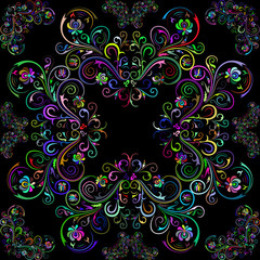 Seamless ornamental pattern