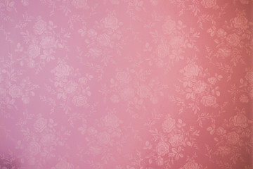 Red seamless floral pattern photo shot