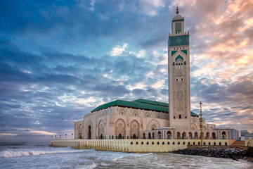 Naklejka premium Casablanca mosque