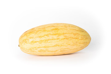 melon on a white background