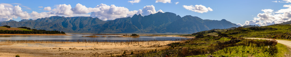 Theewaterskloof Dam in the dry season