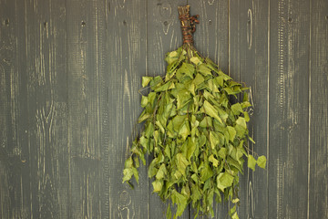 Берёзовый веник.