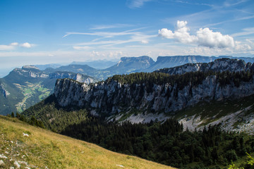 Obraz premium Massif de la Chartreuse - Le Petit Som.