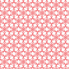 2017 Happy New Year. Christmas pattern, ornament. Chinese New Year of the red Rooster. Vector Illustration.