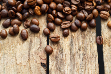 brown coffee, close-up
