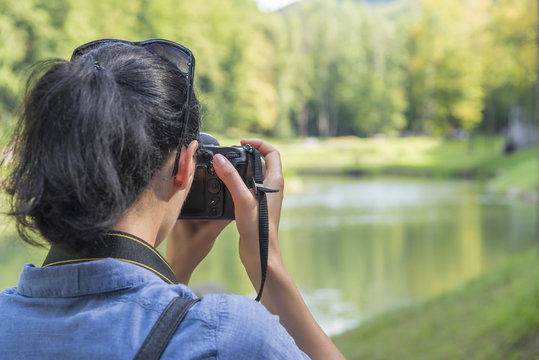 Photographer takes pictures.