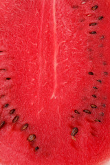 fresh juicy ripe watermelon isolated on white background
