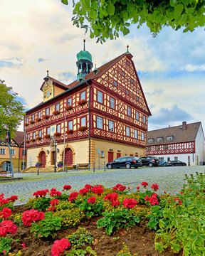Rathaus in Bad Staffelstein, Bayern