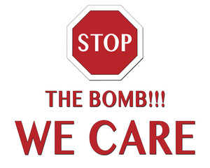 International day against nuclear tests, STOP the bomb we care
