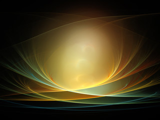 Abstract fractal background