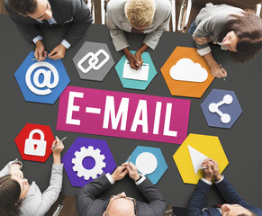 E-mail Correspondence Communication Digital Online Concept