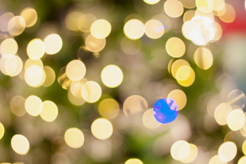 christmas bokeh