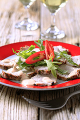 Roast pork tenderloin