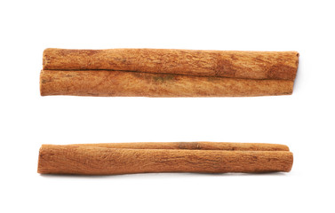 Cinnamon stick isolated
