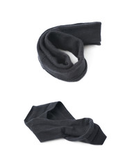 Black hair band isolated