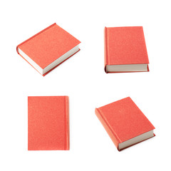 Red book isolated