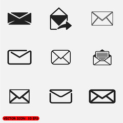 Set of icons for messages