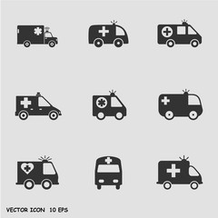 Ambulance icos set
