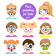 Fototapeta premium Face painting 7