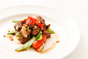 beef with vegetables