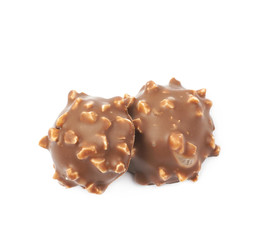 Chocolate confection candy isolated
